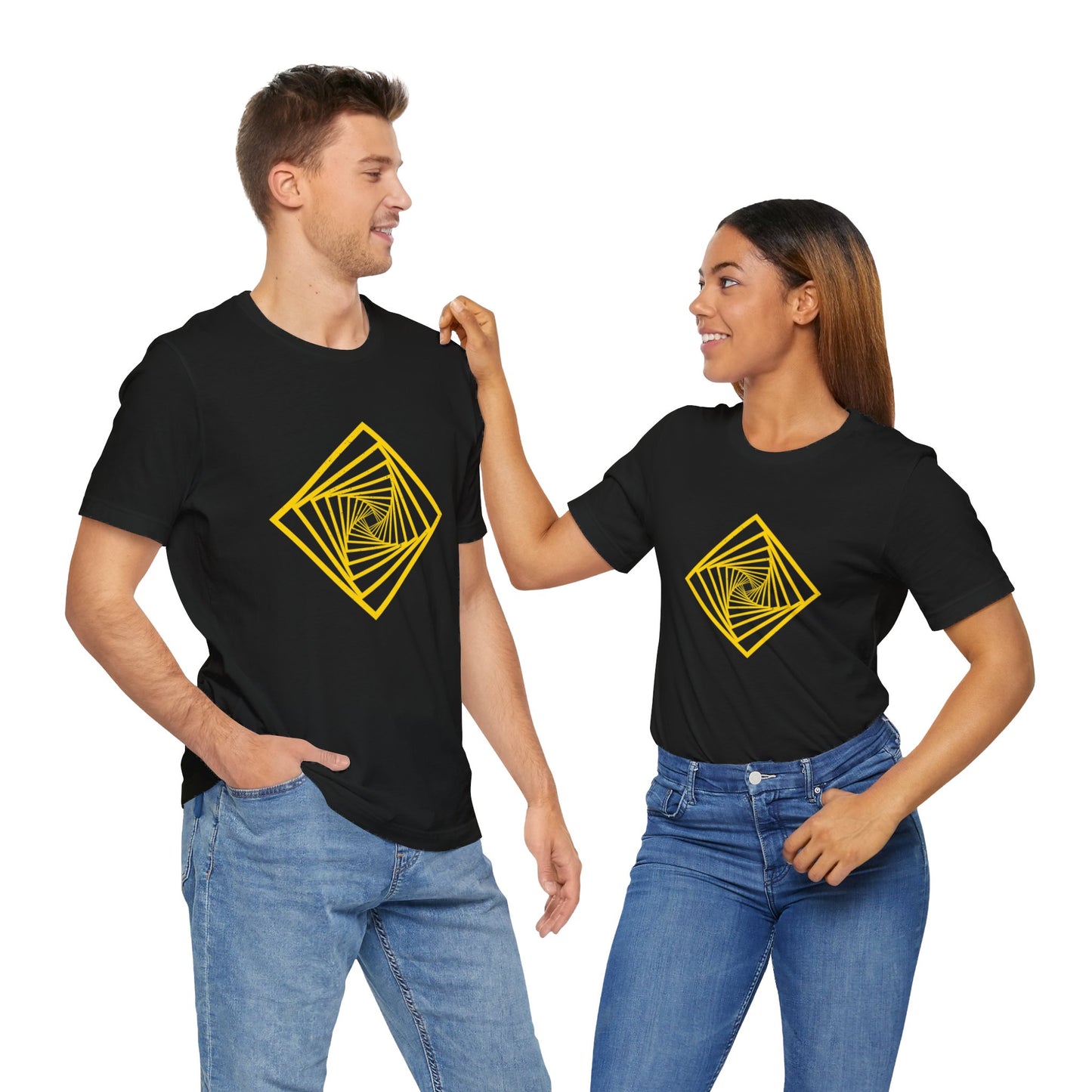 Squareup Cubism Movement 2D Shapes With 4 Sides T Shirt - US