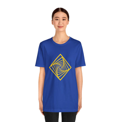 Squareup Cubism Movement 2D Shapes With 4 Sides T Shirt - UK