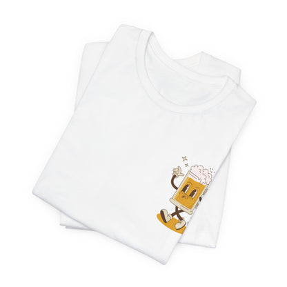 Ground Ginger Root Craft Beer Glass Alcohol Beverage T Shirt - UK