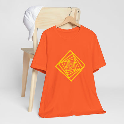 Squareup Cubism Movement 2D Shapes With 4 Sides T Shirt - UK