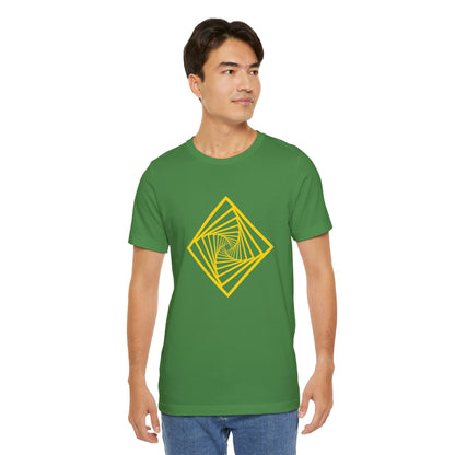 Squareup Cubism Movement 2D Shapes With 4 Sides T Shirt - UK