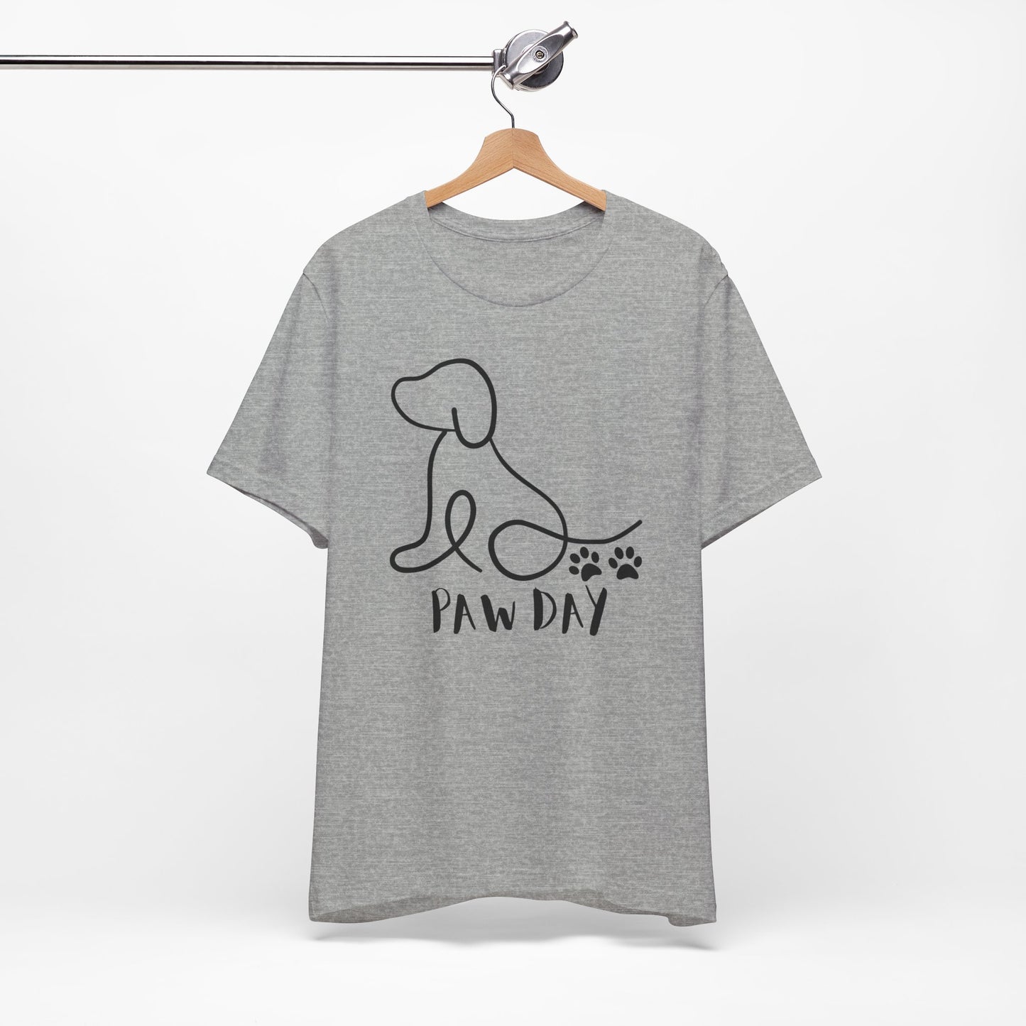 Cute Pet Dog Black Print T Shirt - UK