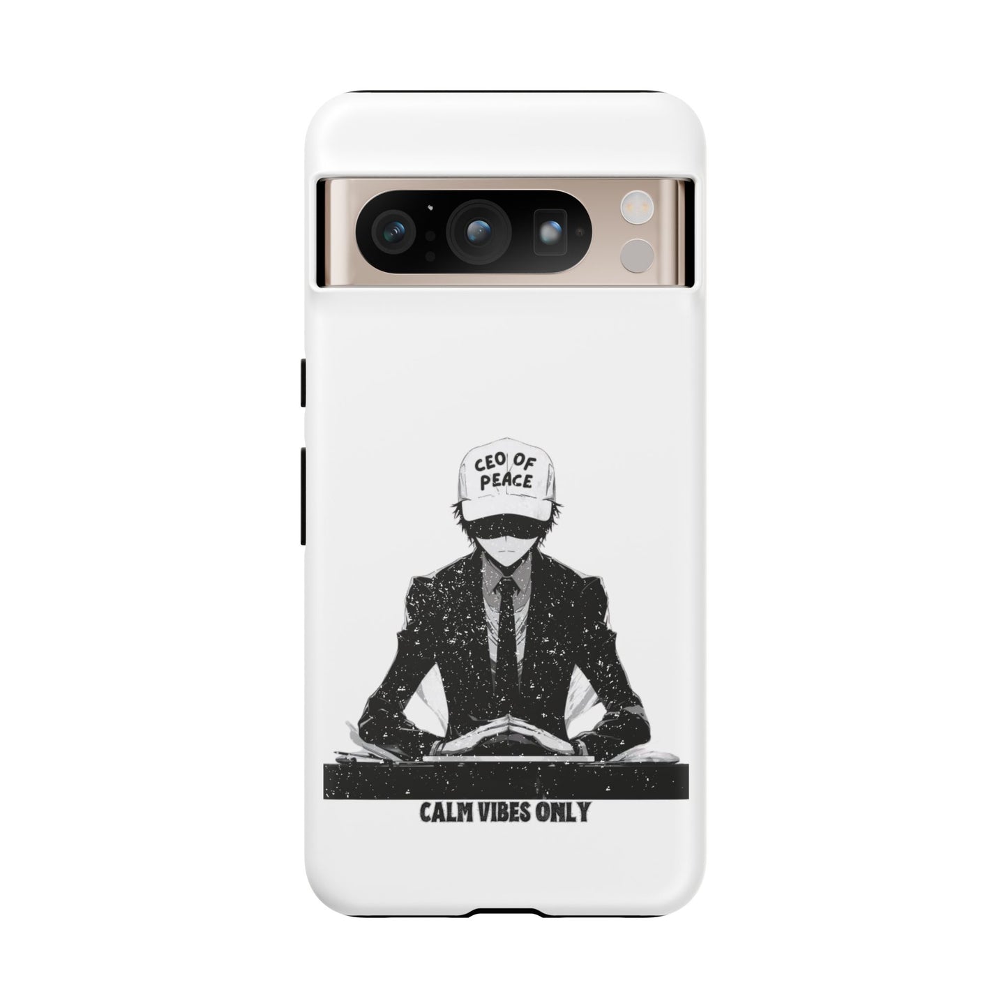 Cool Anime Cartoon Boss Leader Phone Case, iPhone, Pixel, Samsung