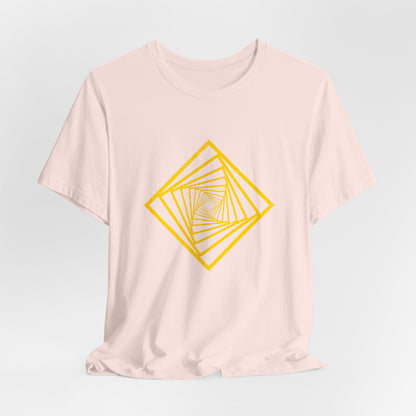 Squareup Cubism Movement 2D Shapes With 4 Sides T Shirt - UK