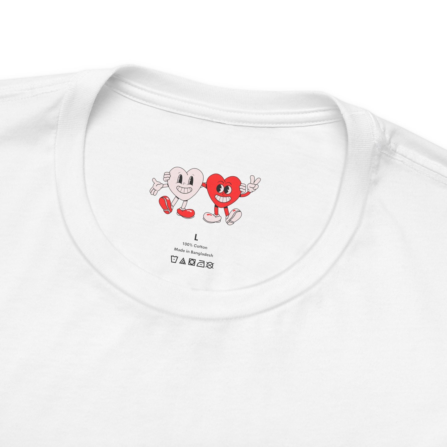 Oh So True Love Heart Rate Retro T Shirt - US