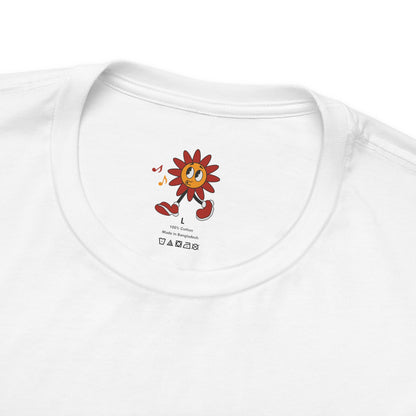 Red Flower Positive Inspirational Quotes About Life T Shirt - UK