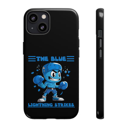 Fight Tonight My Sky Blue Lightning Fast Boxer Gloves Phone Case iPhone Pixel Samsung