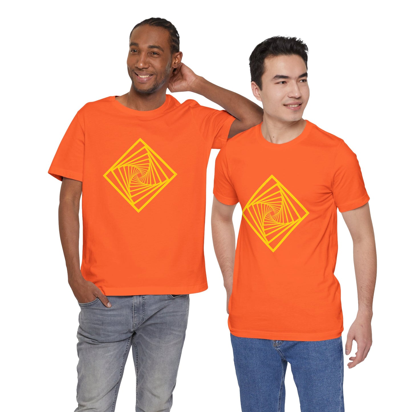 Squareup Cubism Movement 2D Shapes With 4 Sides T Shirt - UK