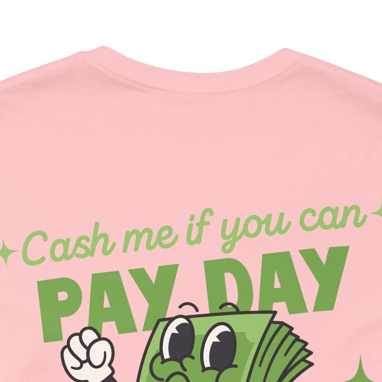 Retro Salary Finance Pay Day Today Funny Cartoon Character T Shirt - US