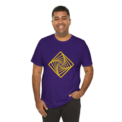 Squareup Cubism Movement 2D Shapes With 4 Sides T Shirt - UK