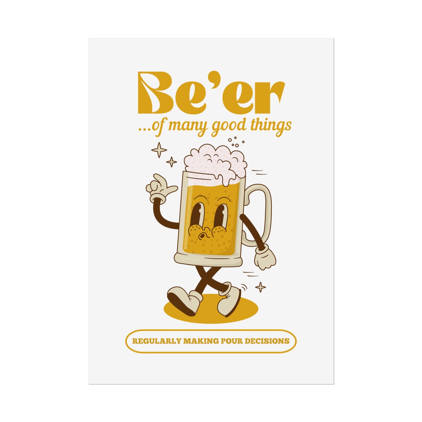 Ground Ginger Root Craft Beer Glass Alcohol Beverage Poster