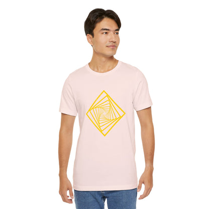 Squareup Cubism Movement 2D Shapes With 4 Sides T Shirt - UK