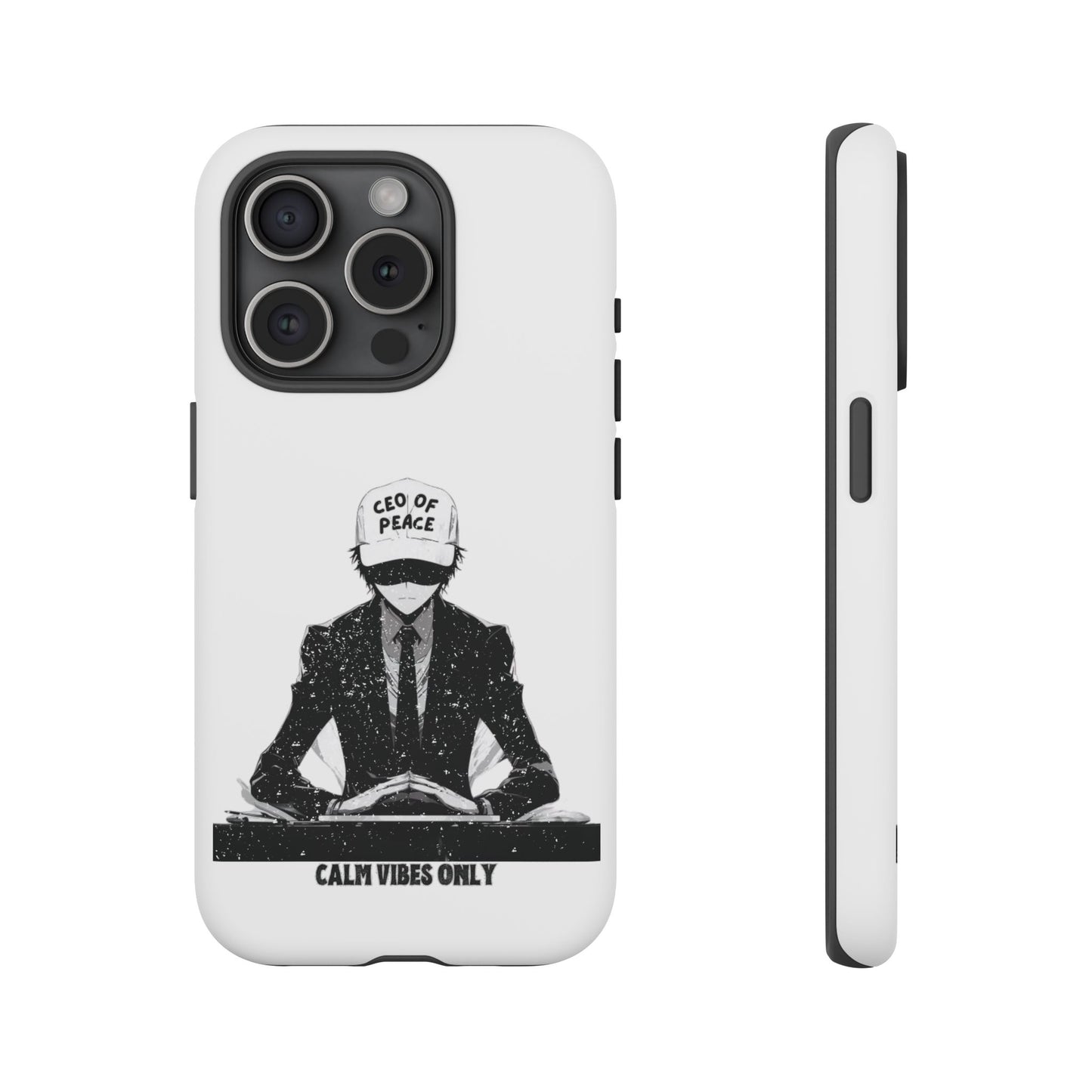 Cool Anime Cartoon Boss Leader Phone Case, iPhone, Pixel, Samsung