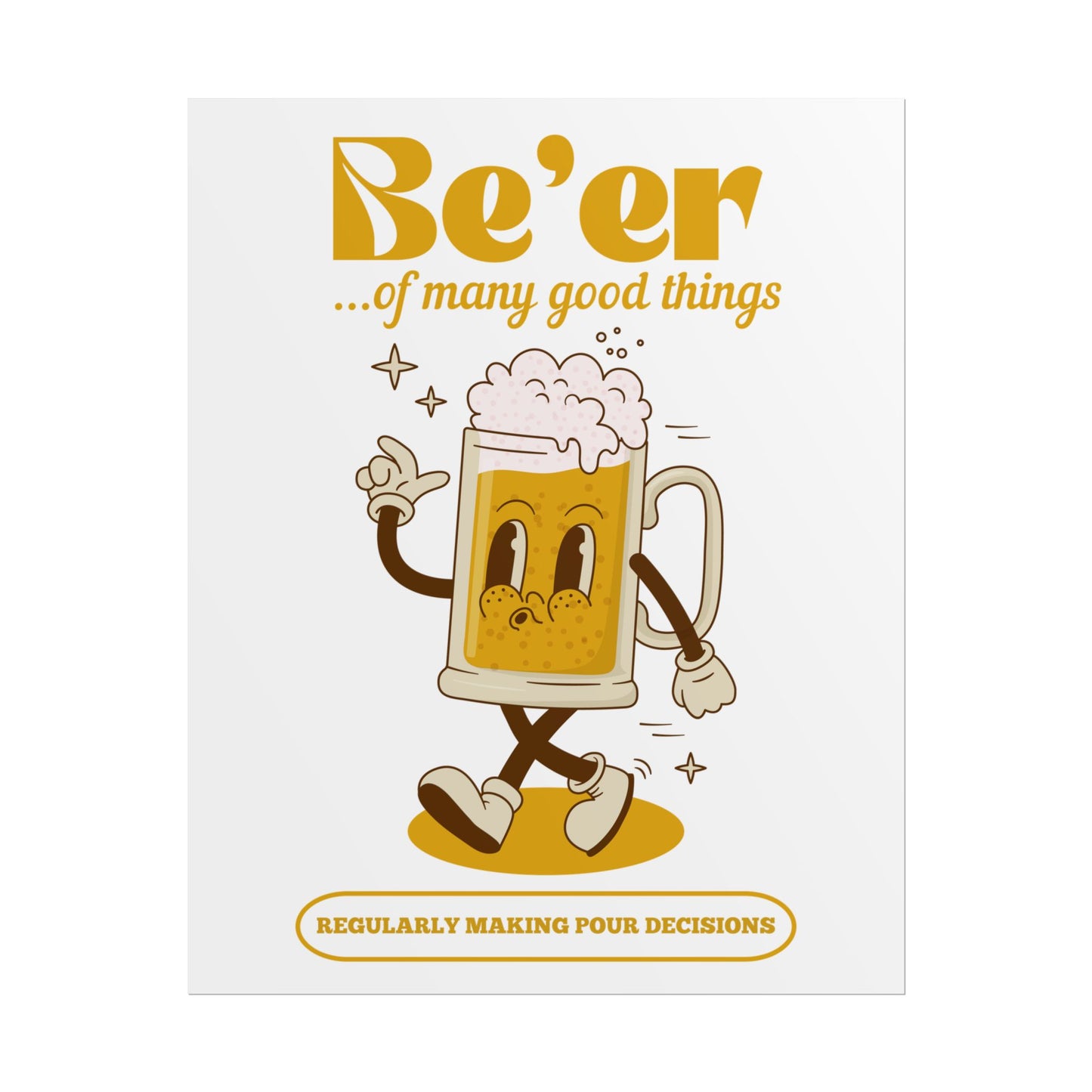 Ground Ginger Root Craft Beer Glass Alcohol Beverage Poster