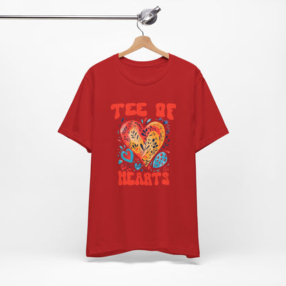 Tee Of Hearts Abstract Art T Shirt - US