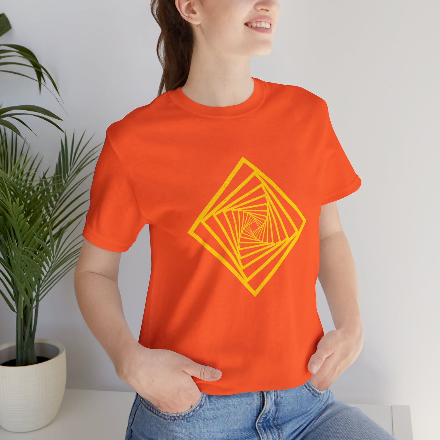 Squareup Cubism Movement 2D Shapes With 4 Sides T Shirt - US