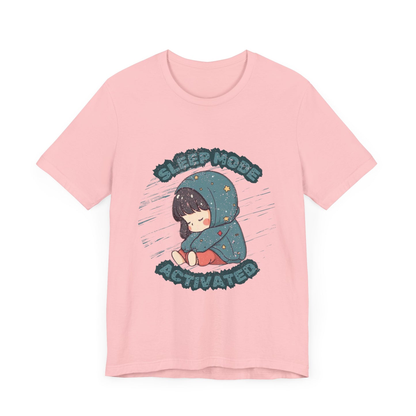 Cute Anime Cartoon Hoodie Woman Sleeping T Shirt - US