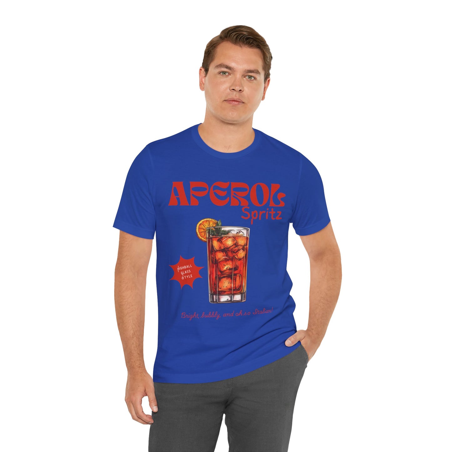 Aperol Spritz Cocktail Bar Drink T Shirt - US