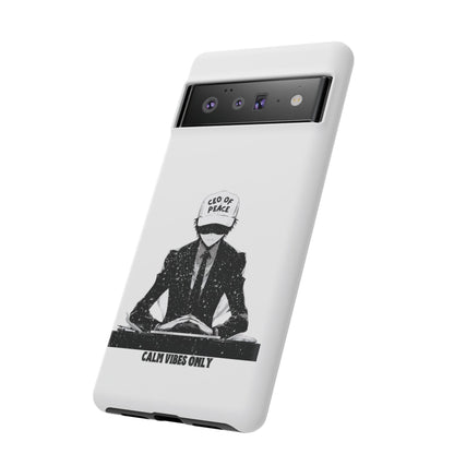 Cool Anime Cartoon Boss Leader Phone Case, iPhone, Pixel, Samsung