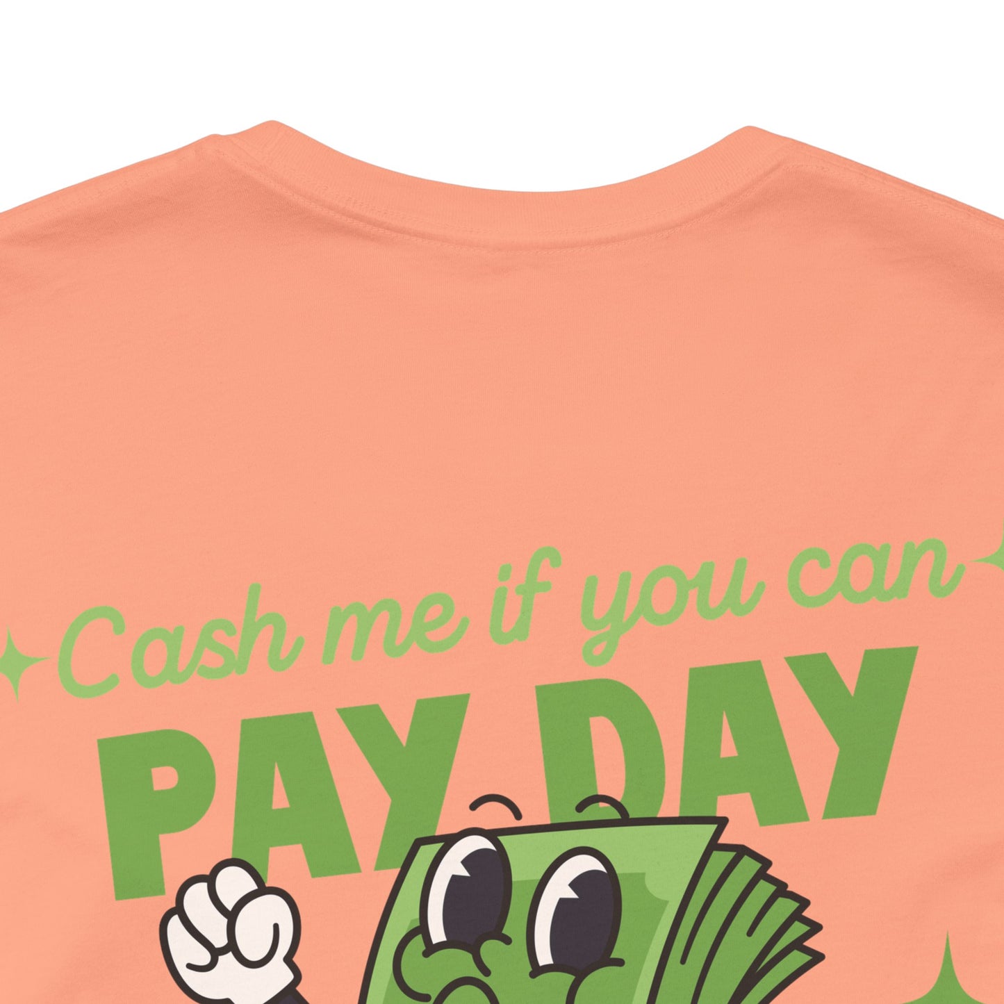 Retro Salary Finance Pay Day Today Funny Cartoon Character T Shirt - UK