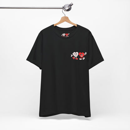 Oh So True Love Heart Rate Retro T Shirt - UK