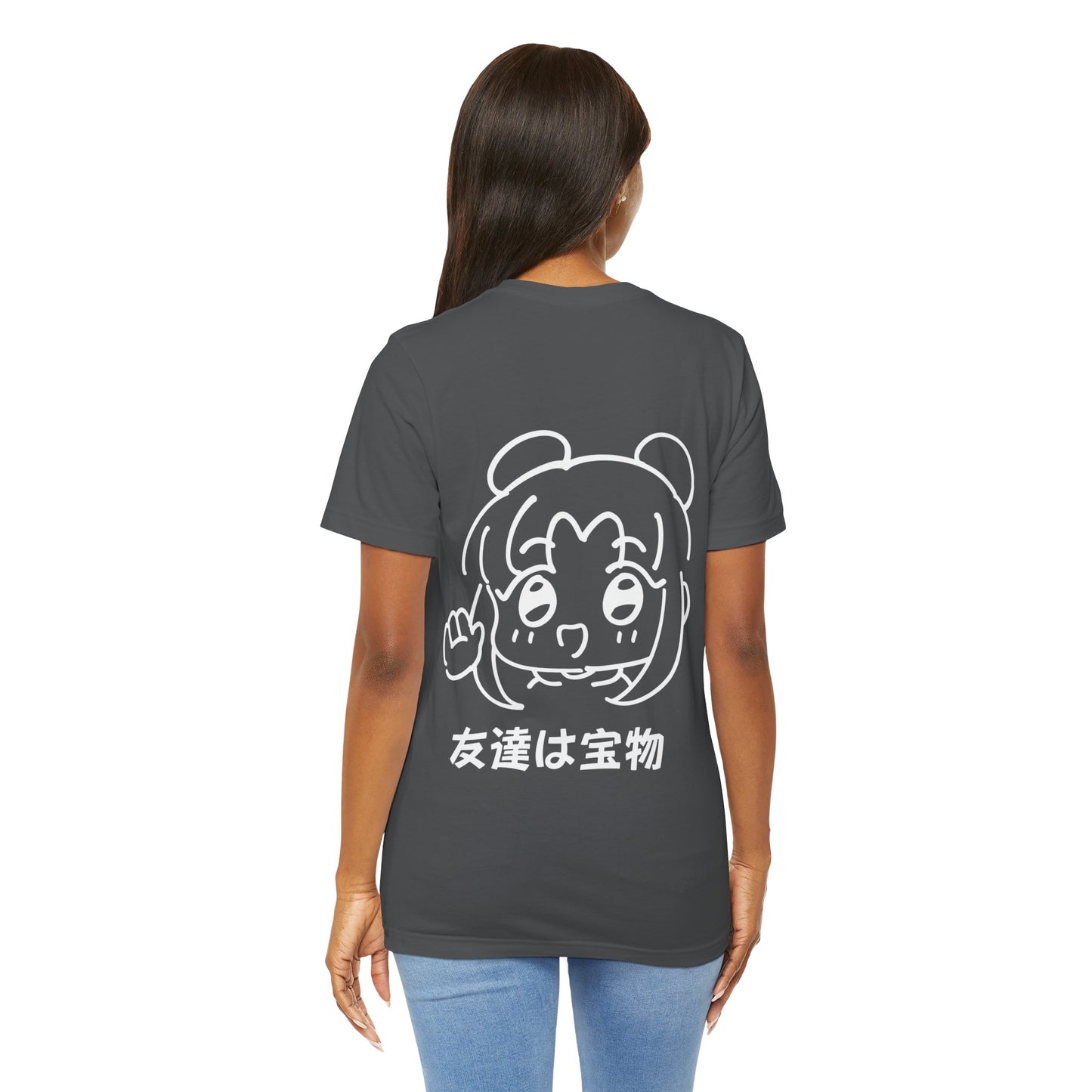 Kanji Japanese Anime Character Vector Graphic Drawing T Shirt - US