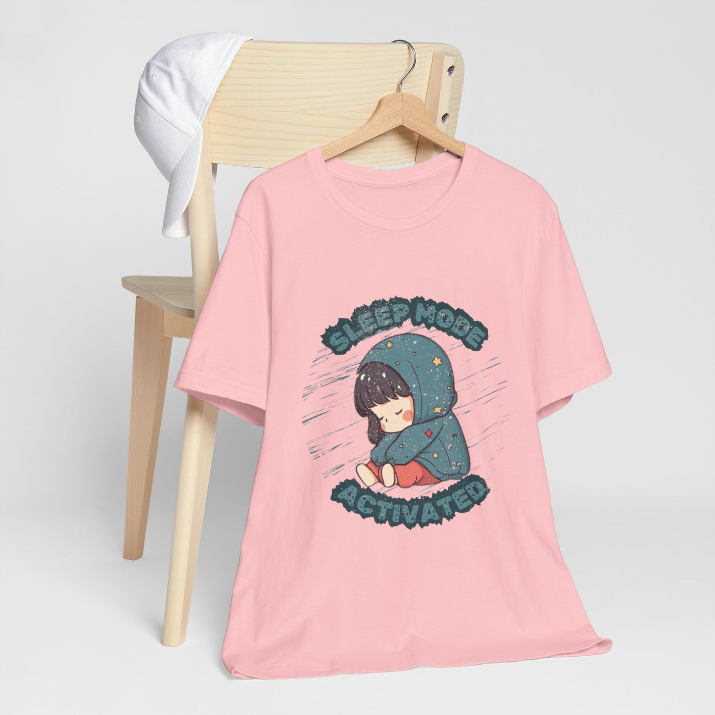 Cute Anime Cartoon Hoodie Woman Sleeping T Shirt - US