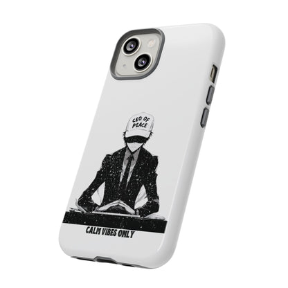 Cool Anime Cartoon Boss Leader Phone Case, iPhone, Pixel, Samsung