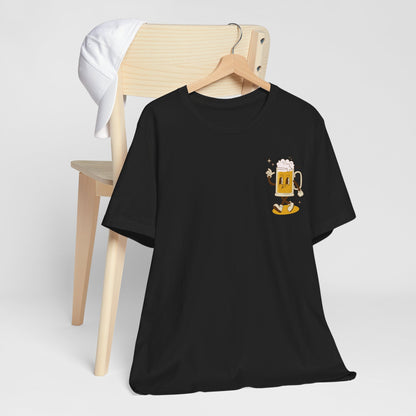 Ground Ginger Root Craft Beer Glass Alcohol Beverage T Shirt - US