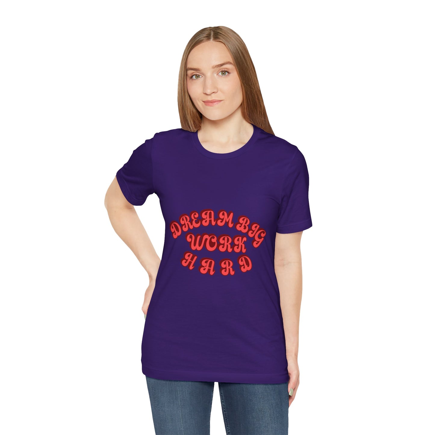 American Dream Big Work Hard T Shirt - UK