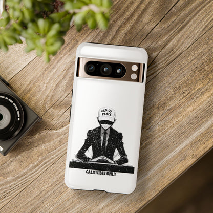 Cool Anime Cartoon Boss Leader Phone Case, iPhone, Pixel, Samsung