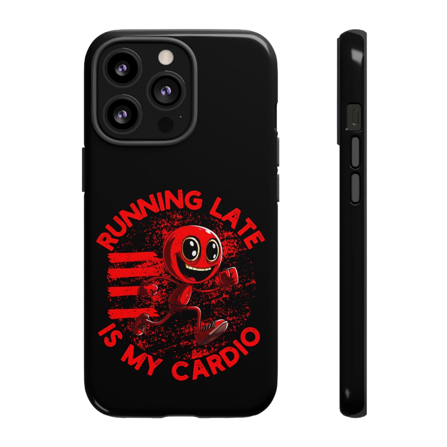 The Running Man Speed Meme Funny Cartoon Phone Case iPhone Pixel Samsung