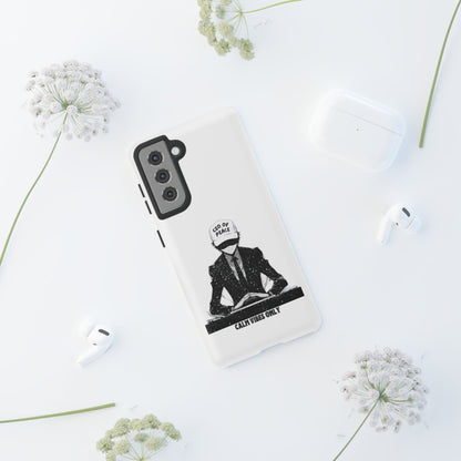 Cool Anime Cartoon Boss Leader Phone Case, iPhone, Pixel, Samsung