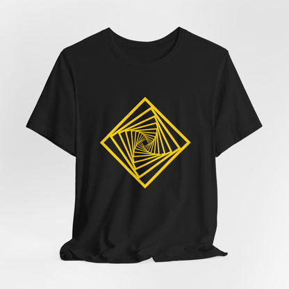 Squareup Cubism Movement 2D Shapes With 4 Sides T Shirt - UK