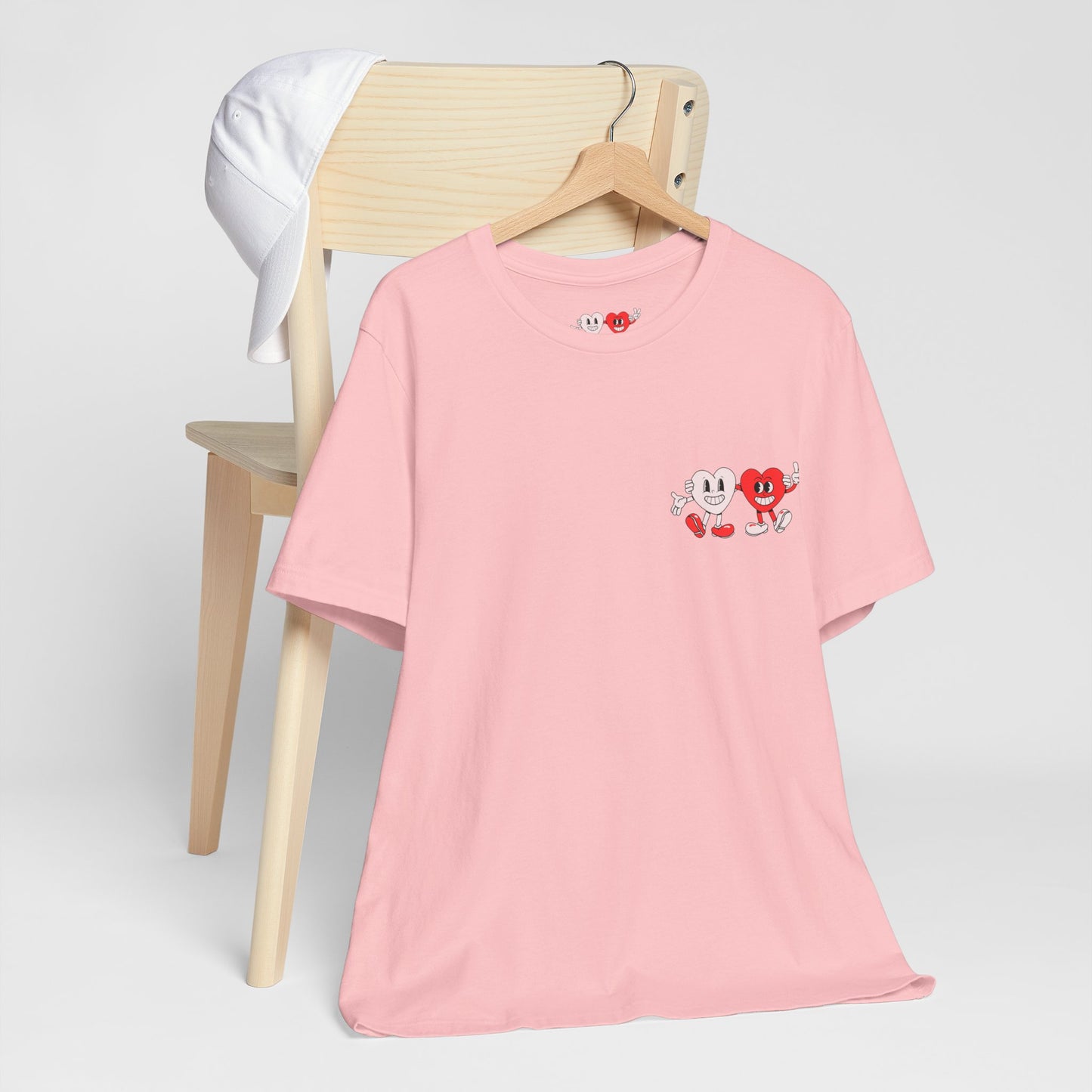 Oh So True Love Heart Rate Retro T Shirt - US