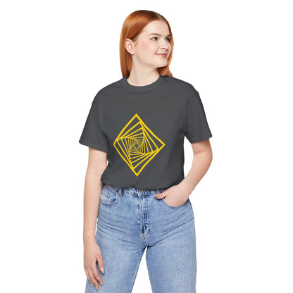 Squareup Cubism Movement 2D Shapes With 4 Sides T Shirt - UK