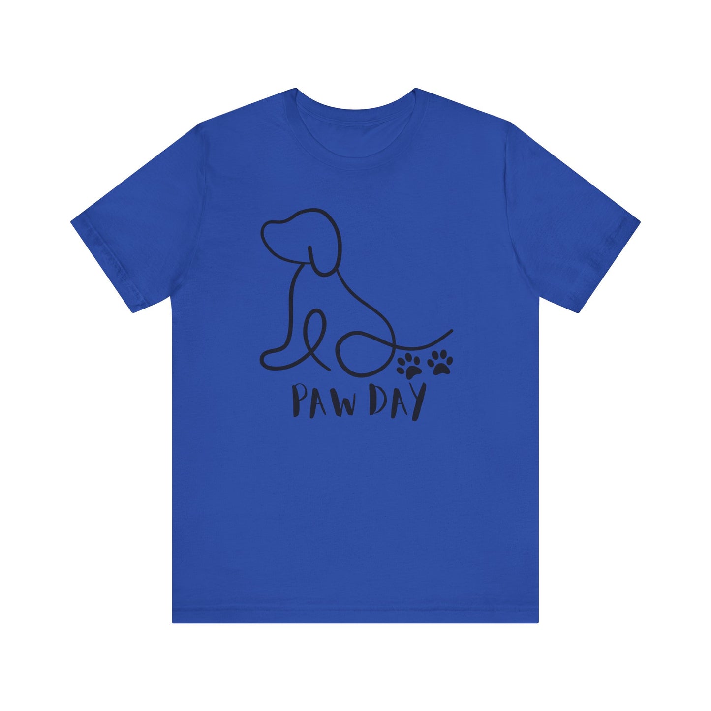 Cute Pet Dog Black Print T Shirt - UK