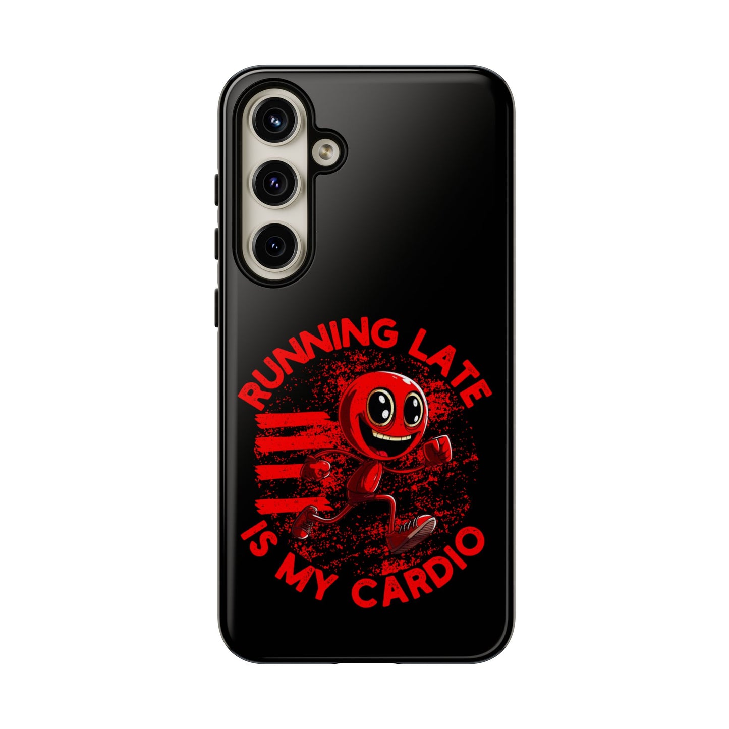 The Running Man Speed Meme Funny Cartoon Phone Case iPhone Pixel Samsung