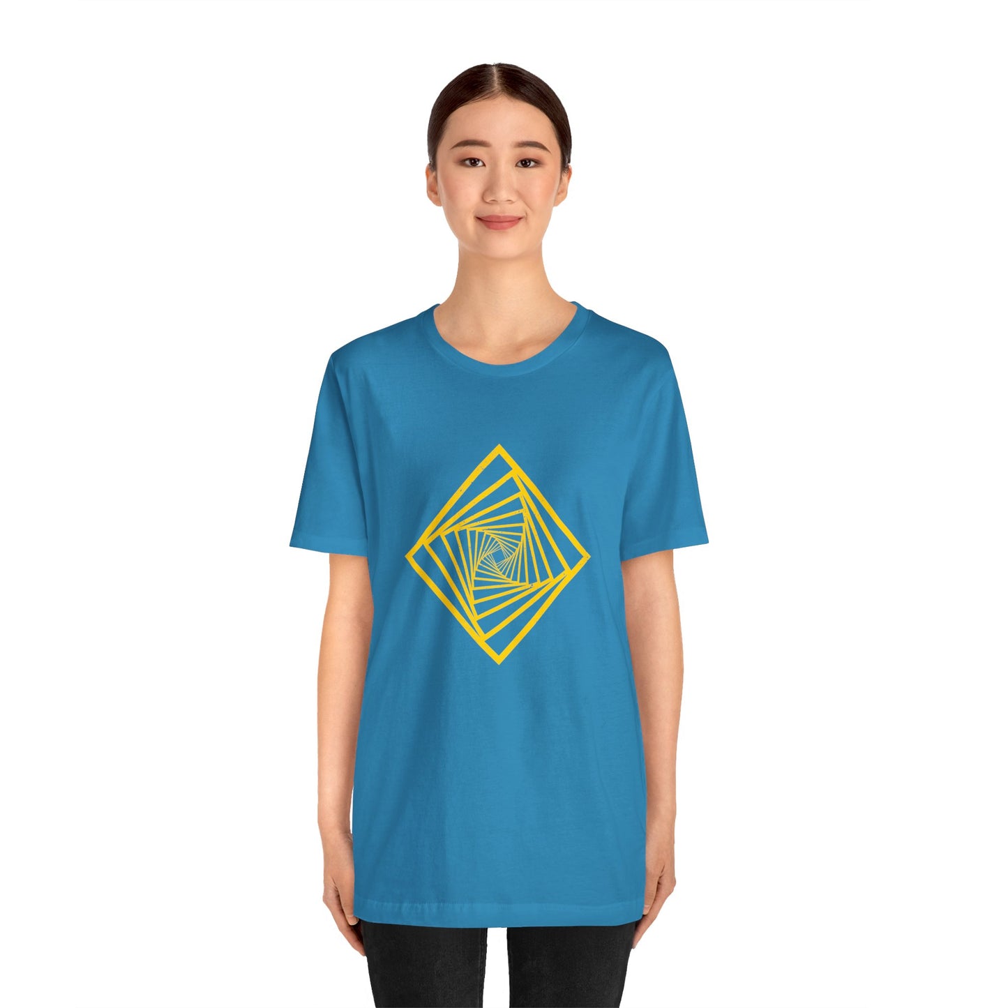 Squareup Cubism Movement 2D Shapes With 4 Sides T Shirt - US