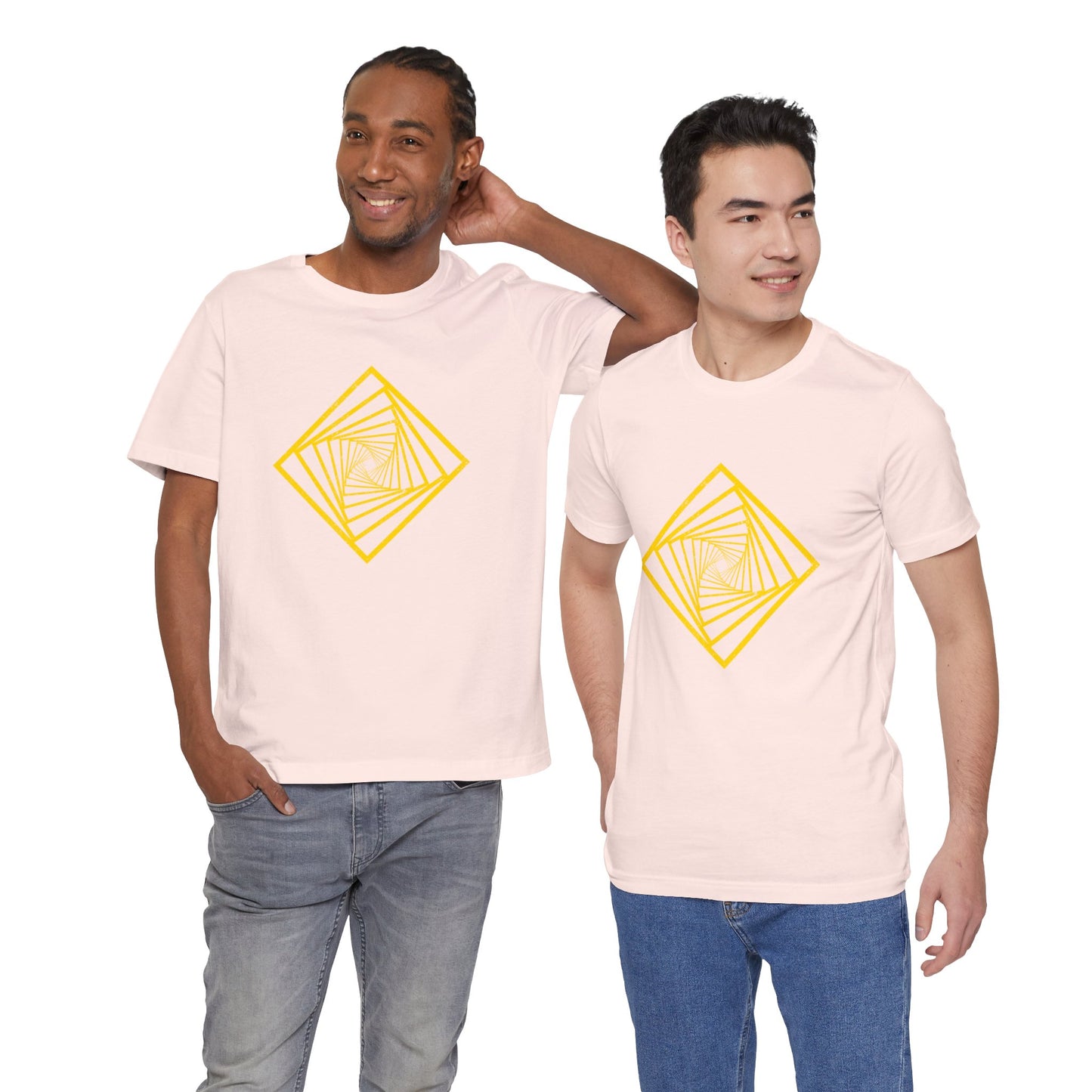 Squareup Cubism Movement 2D Shapes With 4 Sides T Shirt - UK