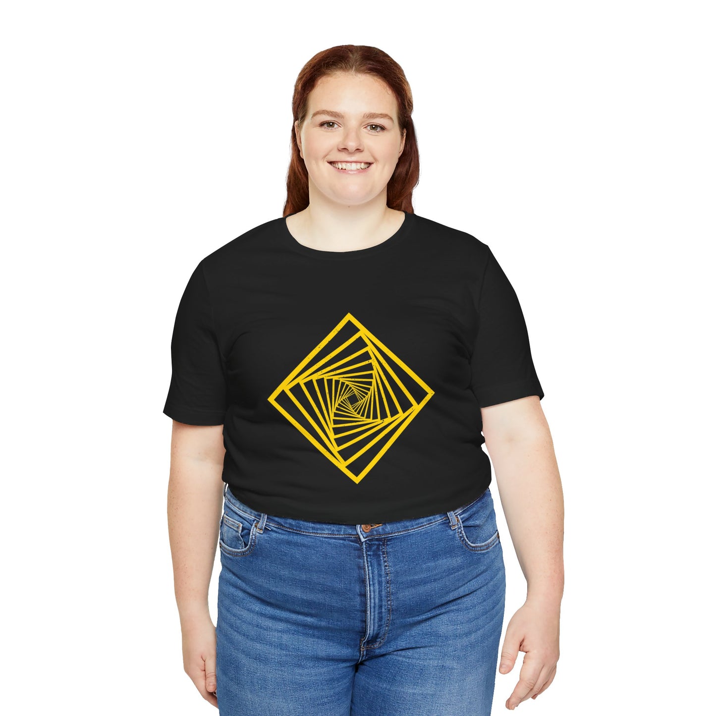 Squareup Cubism Movement 2D Shapes With 4 Sides T Shirt - UK