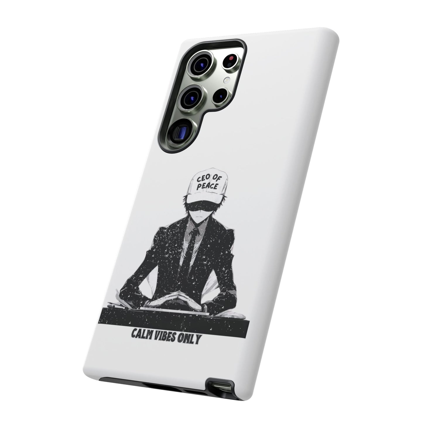 Cool Anime Cartoon Boss Leader Phone Case, iPhone, Pixel, Samsung