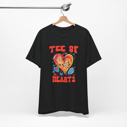 Tee Of Hearts Abstract Art T Shirt - US