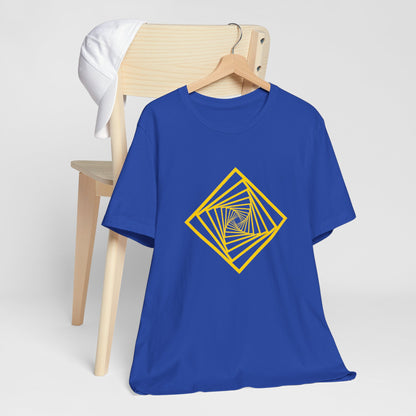 Squareup Cubism Movement 2D Shapes With 4 Sides T Shirt - UK