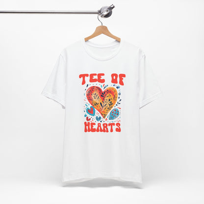 Tee Of Hearts Abstract Art T Shirt - US