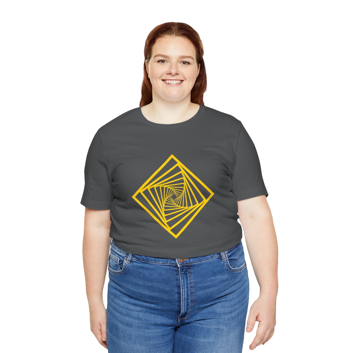 Squareup Cubism Movement 2D Shapes With 4 Sides T Shirt - UK