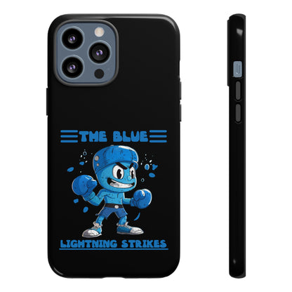 Fight Tonight My Sky Blue Lightning Fast Boxer Gloves Phone Case iPhone Pixel Samsung