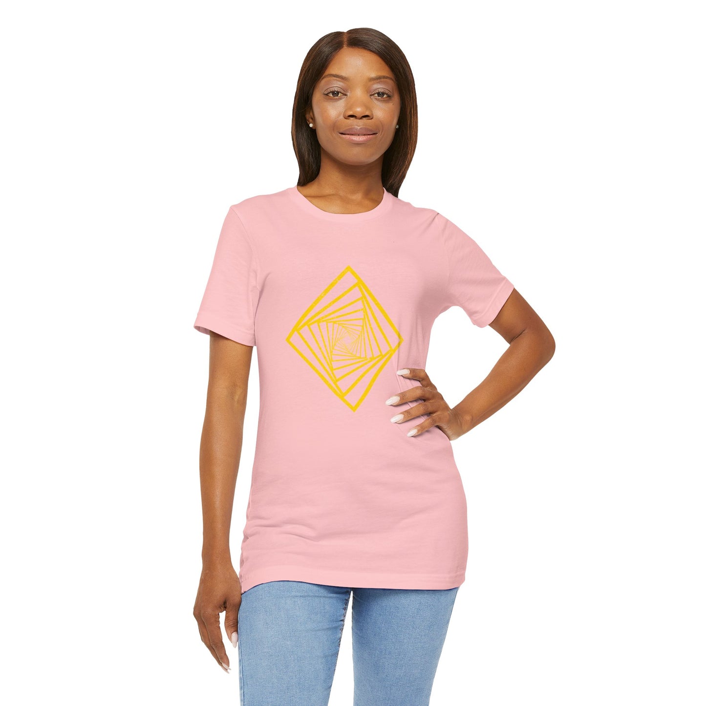 Squareup Cubism Movement 2D Shapes With 4 Sides T Shirt - US