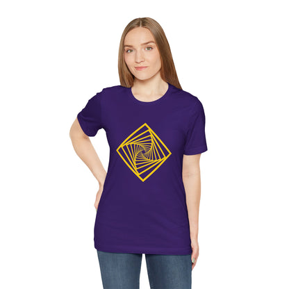 Squareup Cubism Movement 2D Shapes With 4 Sides T Shirt - UK