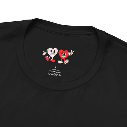 Oh So True Love Heart Rate Retro T Shirt - UK